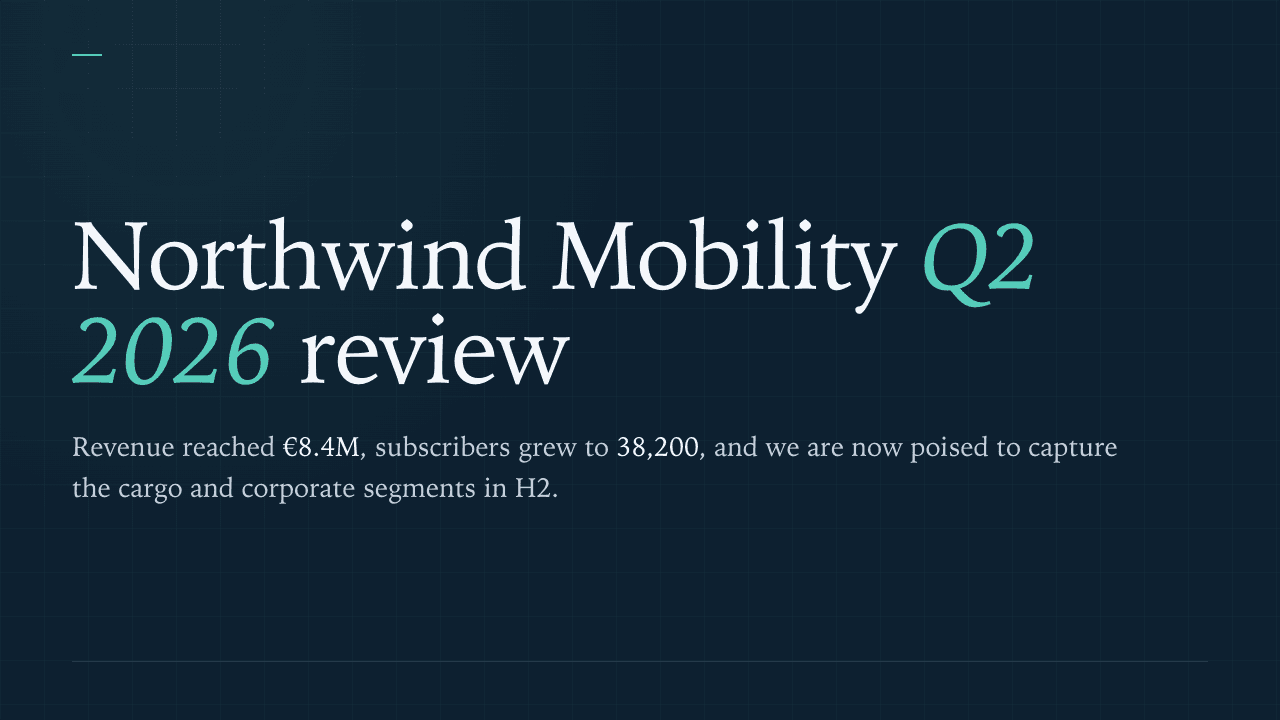 Northwind Mobility · Q2 2026 QBR, title slide